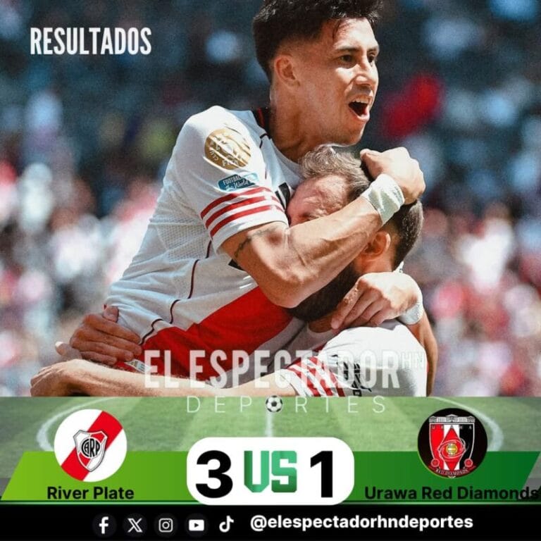 River Plate vence 3 a 1 a Urawa Red Diamonds en amistoso internacional
