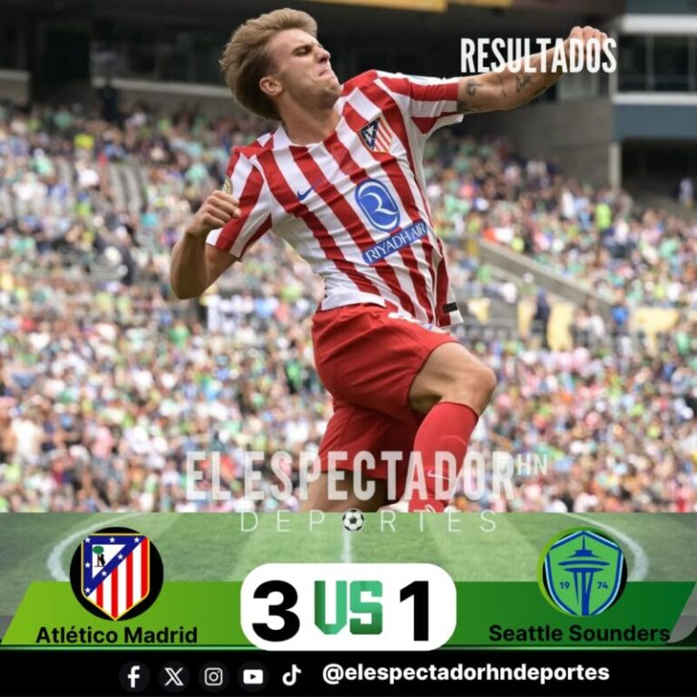 Atlético de Madrid derrota al Seattle Sounders y se acerca a la clasificación en la copa mundial de clubes