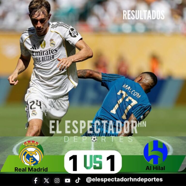 Real Madrid empata 1-1 ante Al Hilal en la copa mundial de clubes de la fifa