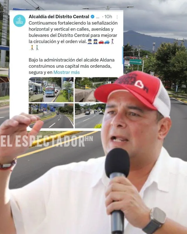 Bulevar Fuerzas Armadas toma una nueva cara al ser reconstruido por la AMDC