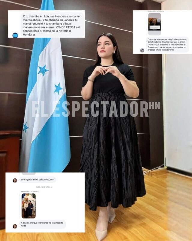 Aura Mejía, Hija de la consejera Ana Paola Hall recibe amenazas de muerte en sus redes sociales