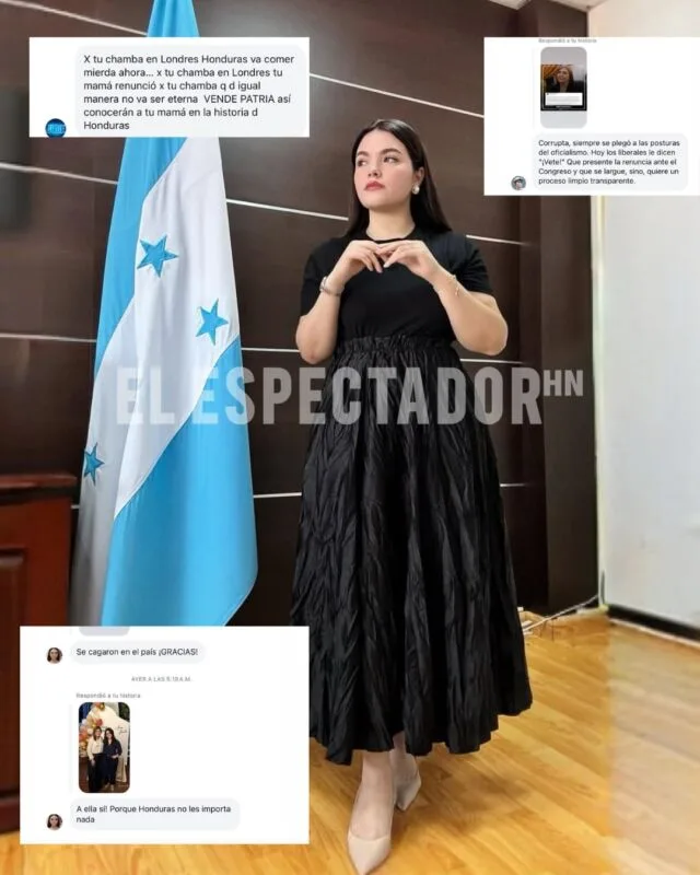 Aura Mejía, Hija de la consejera Ana Paola Hall recibe amenazas de muerte en sus redes sociales