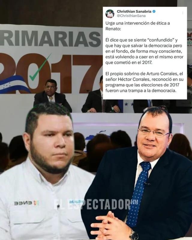 Christhian Sanabria arremete contra Renato Álvarez y le pide reflexionar