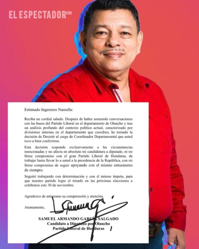 candidatos liberales respaldan a Samuel García y amenazan a Salvador Nasralla para renunciar