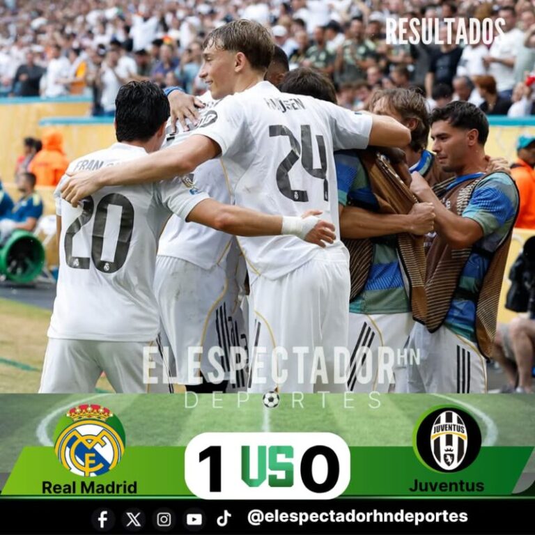 Real Madrid vence 1‑0 al Juventus y avanza a cuartos del Mundial de Clubes