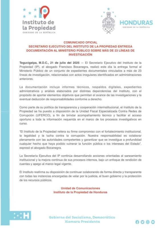 Francisco Bocanegra denuncia red de corrupción que drenó fondos públicos entre 2019 y 2022 en el IP