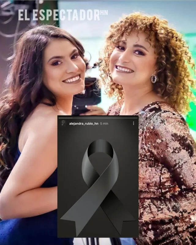 Alejandra Rubio compartió en su cuenta de Instagram una imagen de un listón negro en honor a la muerte de Mayra Tercero, símbolo de luto, en honor a la memoria de Mayra. Aunque no acompañó la publicación con palabras, el gesto fue suficiente para reflejar el impacto emocional que dejó la noticia.