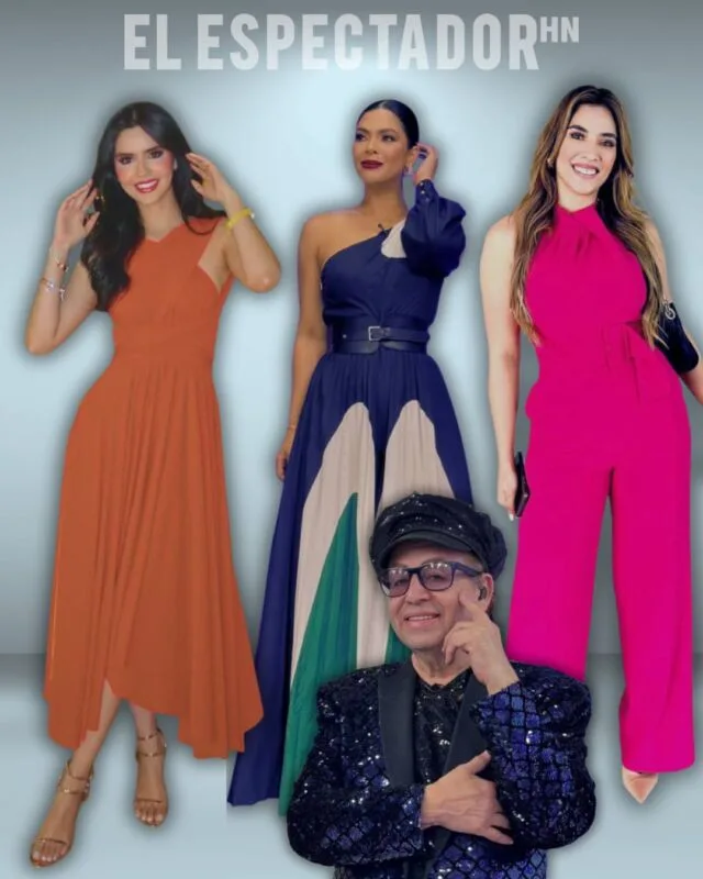 Miguel Caballero Leiva admira a tres figuras famosas hondureñas que brillan sin exponer su cuerpo