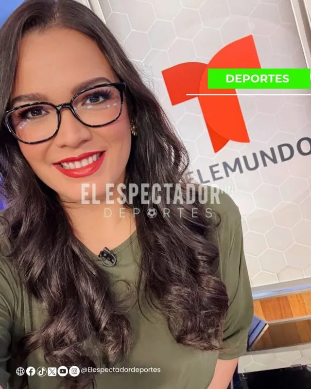 Carmen Boquín estrena “nueva casa” en Telemundo Deportes