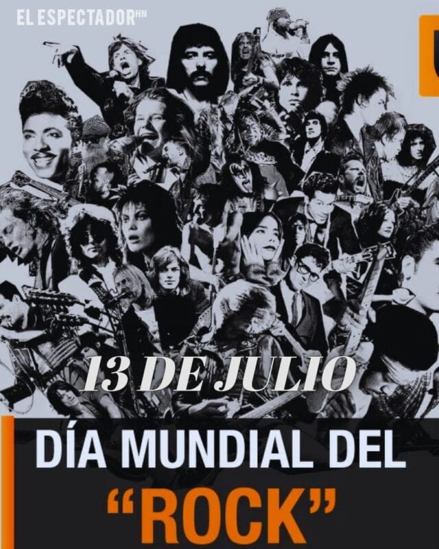 Celebremos juntos este 13 de julio, prendiendo la energía del rock y recordando que con cada acorde se escribe una historia de libertad, creatividad y pasión. Vídeos: Archivo.