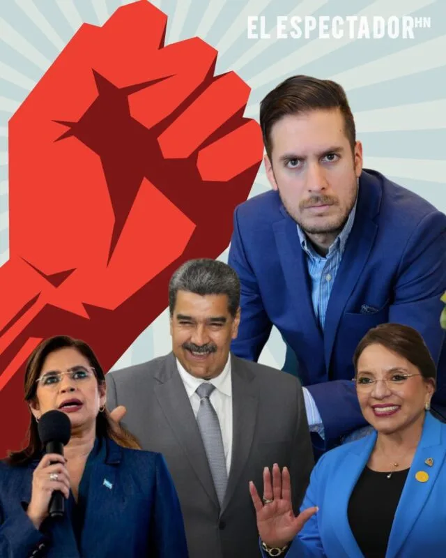 Emmanuel Rincón cuestiona alianza de Xiomara Castro con Maduro y acusa a Rixi Moncada de ser enemiga de lo privado