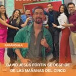 David Jesús Fortín se despide de las mañanas del cinco
