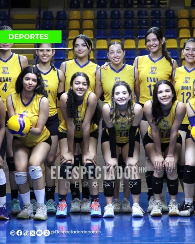 Juduca 2025 y el equipo de voleibol de la unah listo para representar a Honduras