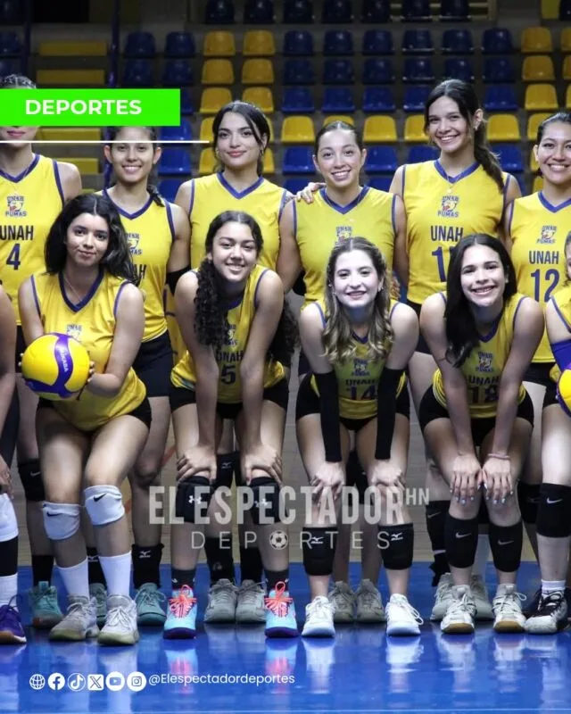 Juduca 2025 y el equipo de voleibol de la unah listo para representar a Honduras 