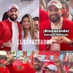 Kritza Pérez le da la bienvenida a Kenneth Melhado al partido libre