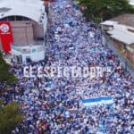 Partido nacional sale a las calles en una representativa movilización “es ahora o nunca”