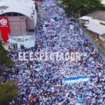 Partido nacional sale a las calles en una representativa movilización “es ahora o nunca”