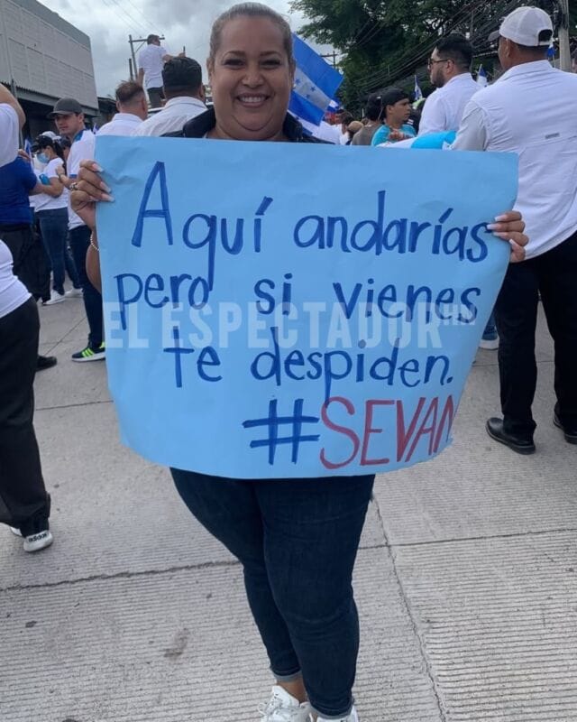 Partido Nacional y su marcha por la democracia de Honduras
