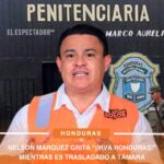 Nelson Márquez grita “¡Viva Honduras!” mientras es trasladado a Támara