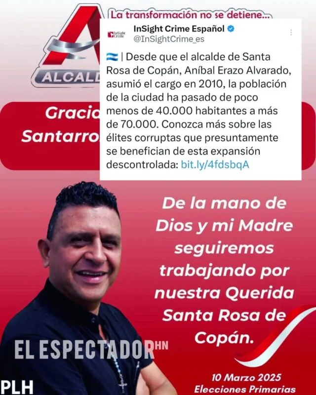 Aníbal Erazo Alvarado, involucrado en actos de corrupción según Insight Crime