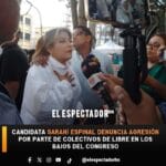 SARAÍ ESPINAL DICE YA BASTA DE VIOLENCIA