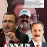 Sergio Castellanos exige la renuncia de Mauricio Villeda pero no de Carlos Zelaya