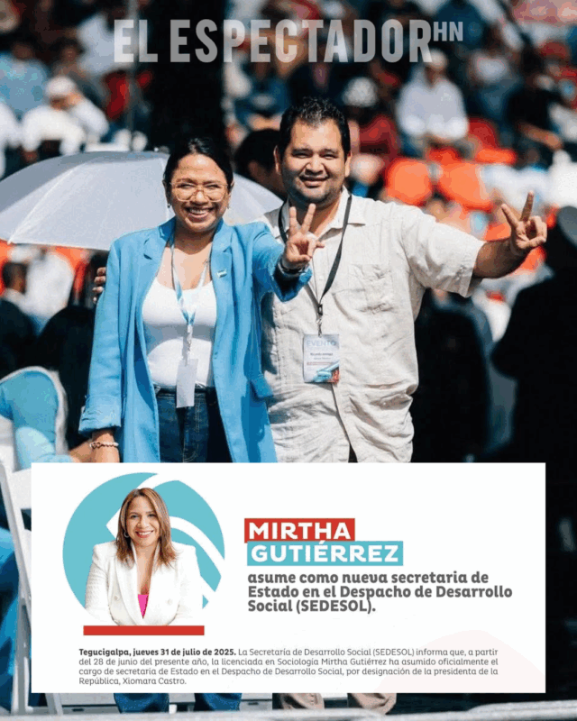 Mirtha Gutiérrez, cuñada de Scherly Arriaga asume la dirección de SEDESOL