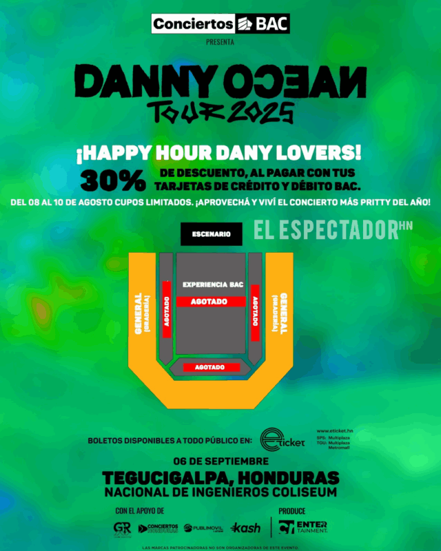 Danny Ocean llega a Tegucigalpa: descuento especial para sus fans