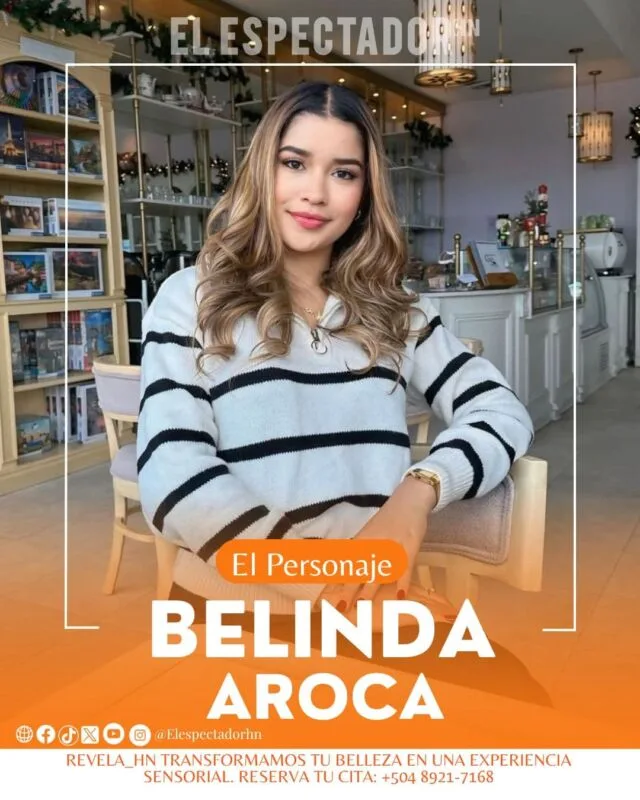 BELINDA AROCA: LA JOVEN QUE ROMPE ESQUEMAS EN EL PERIODISMO DEPORTIVO HONDUREÑO