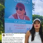 Mafer Vásquez a Xiomara Castro: “Normal que te digan Xiomara, si así están tus letreros”