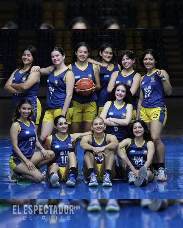 Baloncesto femenino unah gana la categoría Oro en los juduca 2025