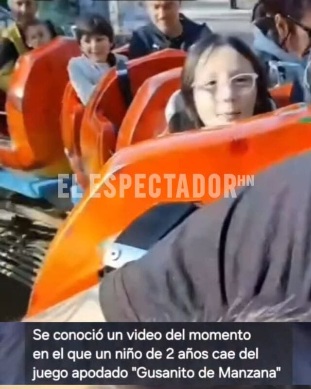 Niño de 2 años cae de juego mecánico en Uruguay y sufre grave lesión