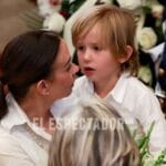 Miguel Uribe Turbay deja su hijo Alejandro y se despide de su padre en emotiva ceremonia