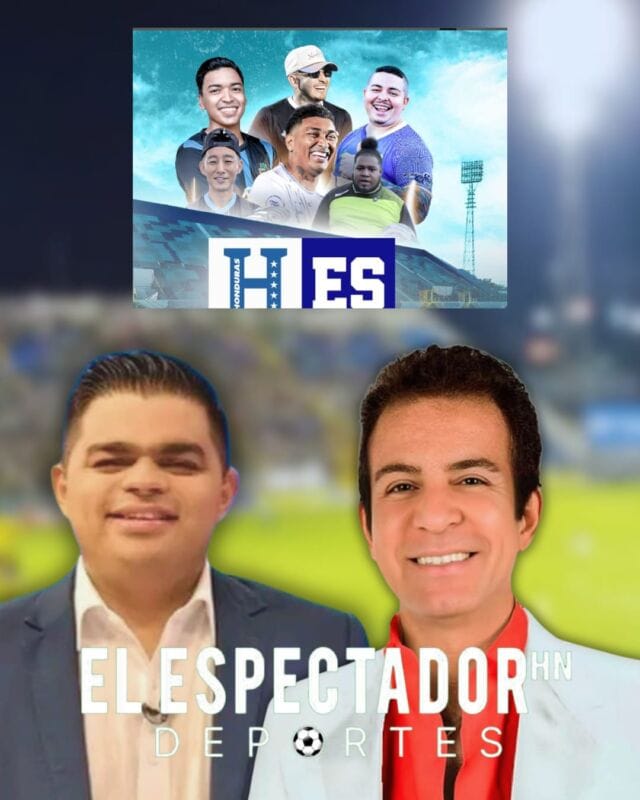 Salvador Nasralla y Rely Maradiaga serán las voces del partido de creadores entre Honduras y el Salvador