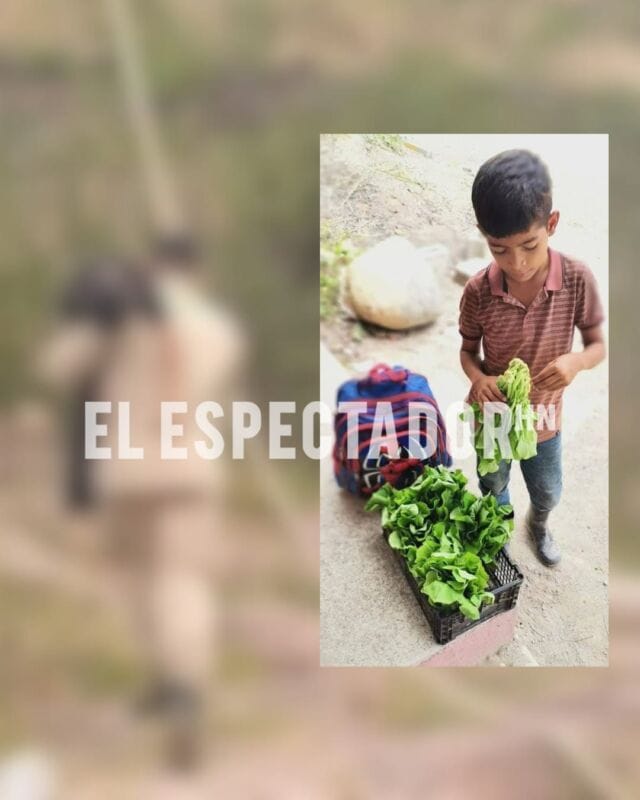 Elmer Aquino es el niño víctima de accidente vehicular en santa bárbara