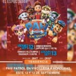 Paw Patrol en Vivo llega a Honduras este 12 y 13 de septiembre