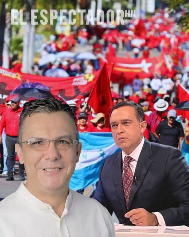 Edgardo Melgar pone en aprietos a Mario Argeñal con preguntas sobre asistencia en las movilizaciones de Libre