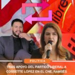 Tras apoyo del partido liberal a Cossette López, Ramsés Izaguirre regresa a libre