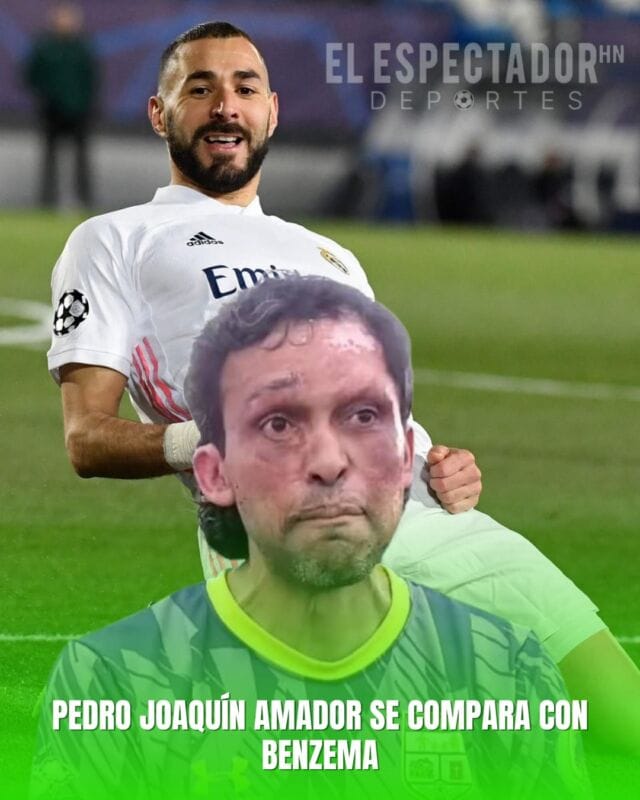 ¿Pedro Joaquín Amador juega como Karim Benzema? “Yo juego para el equipo, no para mí”