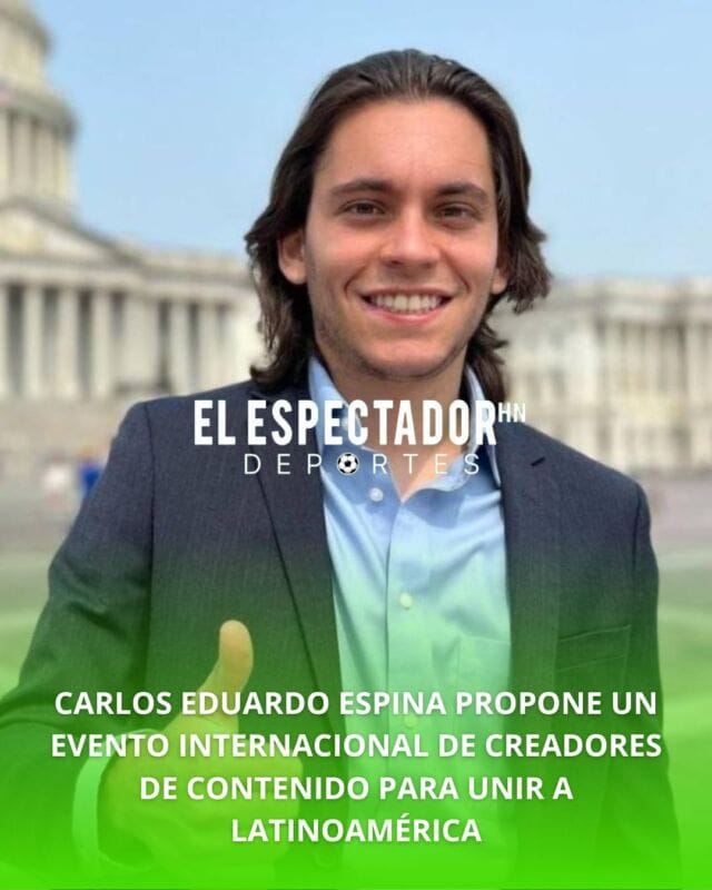 Carlos Eduardo Espina propone un evento internacional de creadores de contenido para unir a Latinoamérica