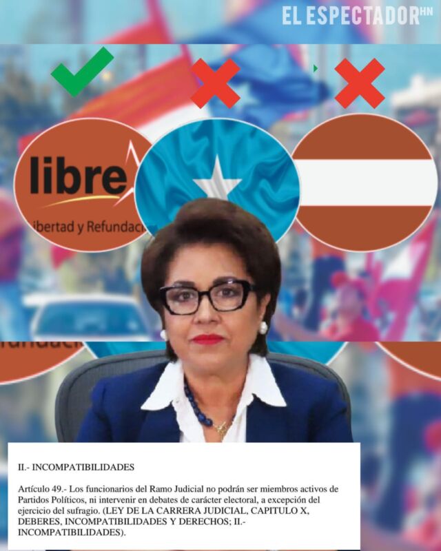 Rebeca Obando señala politización en tribunales mientras juramenta jueza de Libre en SPS