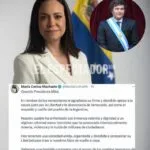 María Corina Machado agradece a Javier Milei por declarar al Cártel de los Soles como grupo terrorista