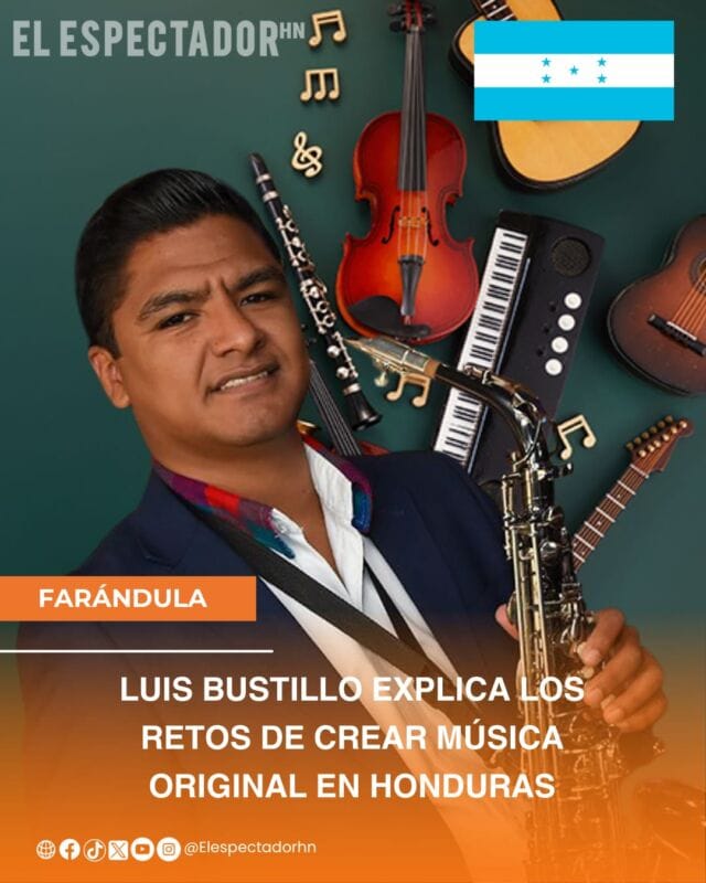 Luis Bustillo explica los retos de crear música original en Honduras