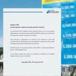 Covi asegura que no hay aumento a tarifa ni reclasificación de vehículos