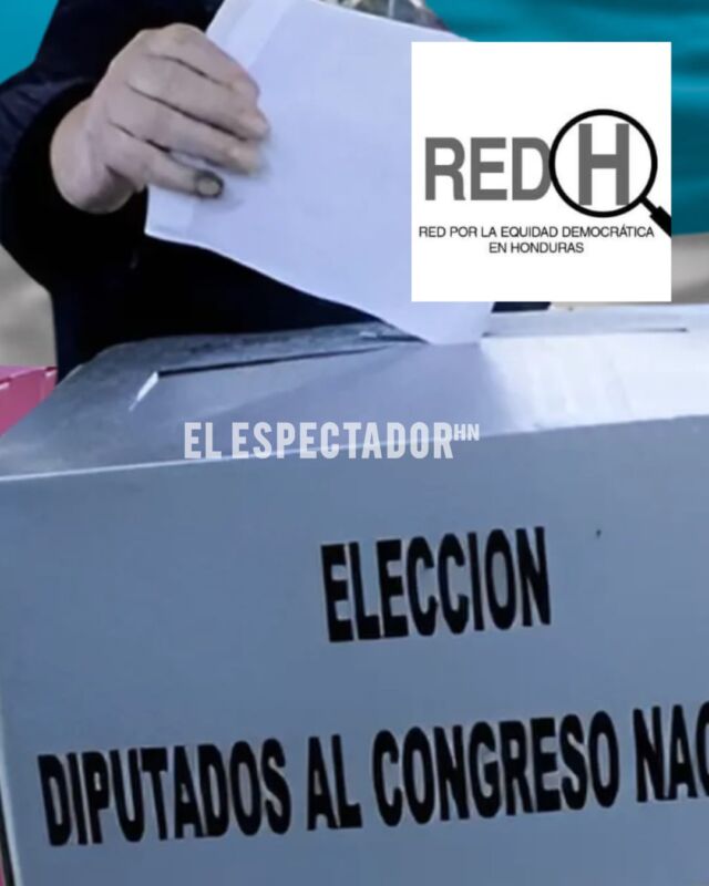 Red por la Equidad Democrática exige aprobación del reglamento de observación electoral