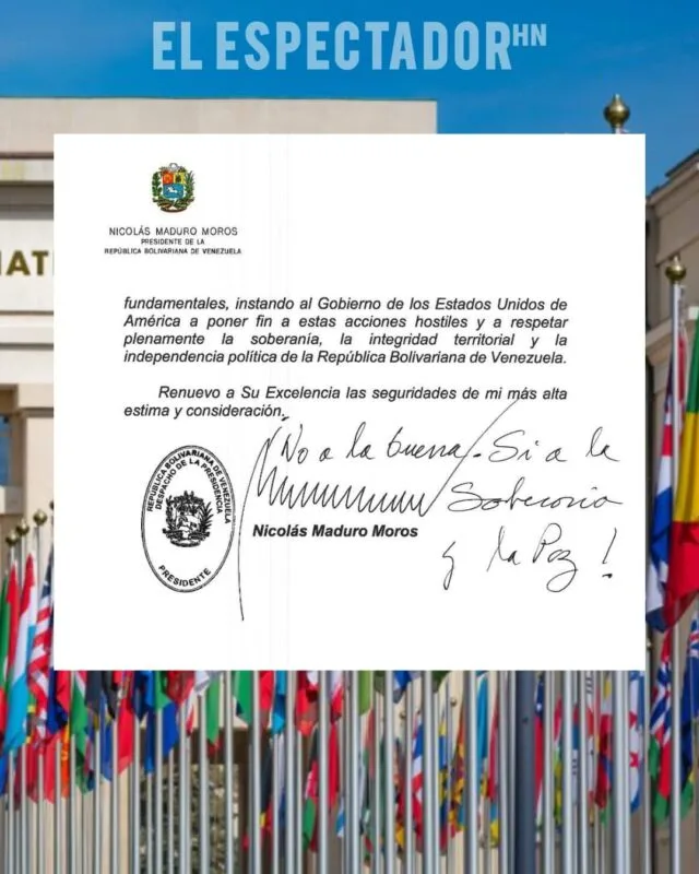 Nicolás Maduro suplica a la ONU defenderlo de Donald Trump