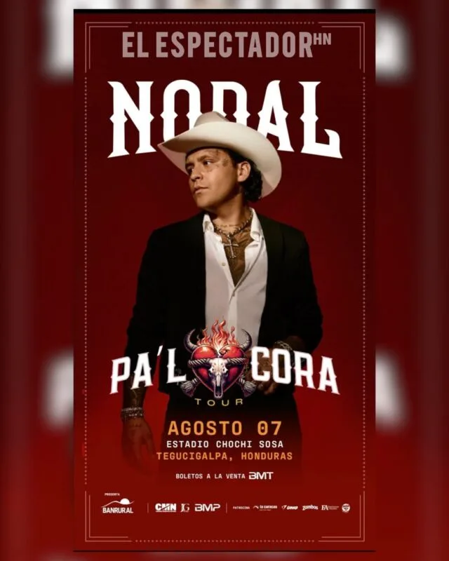 Christian Nodal listo para enamorar al público hondureño este 7 de agosto en Tegucigalpa