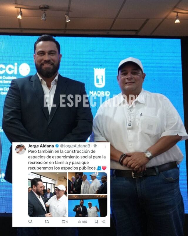Jorge Aldana participó en Congreso Iberoamericano de parques y espacios públicos 2025 en El Salvador