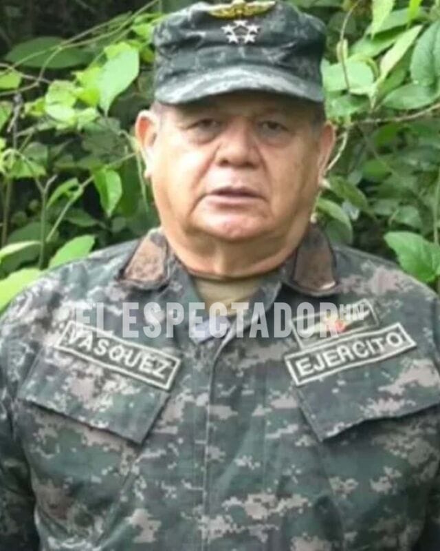 Romeo Vásquez pide unidad a los hondureños