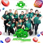 La Top Music 107.7 fm celebra su 26 aniversario con un mes lleno de fiesta, premios y entretenimiento
